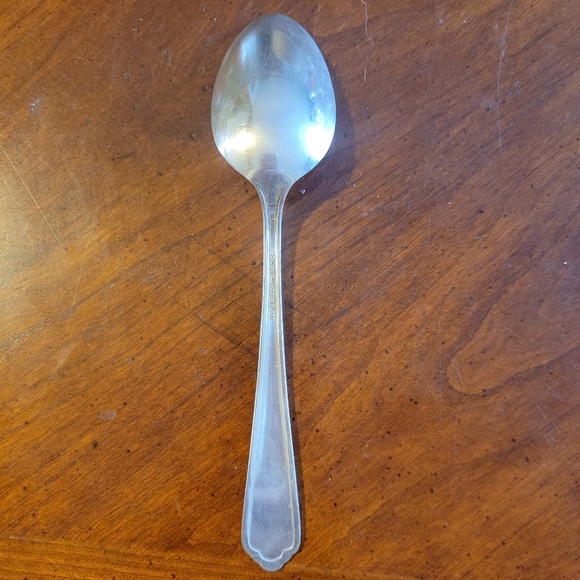 Vtg Cromwell Silver Plated Tablespoon - Picture 3 of 3